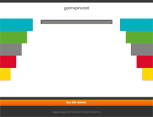 Tablet Screenshot of getinspired.at